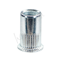 CCS-M6-ST Гаечная заклепка M6 потайной бурт оцинкованная сталь