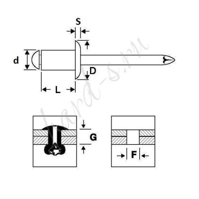 SS-3216 стандартный бурт- схема