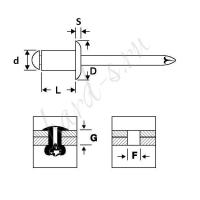 SS-6430 стандартный бурт- схема