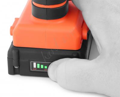 MESSER CQ-60025 индикация на аккумуляторе